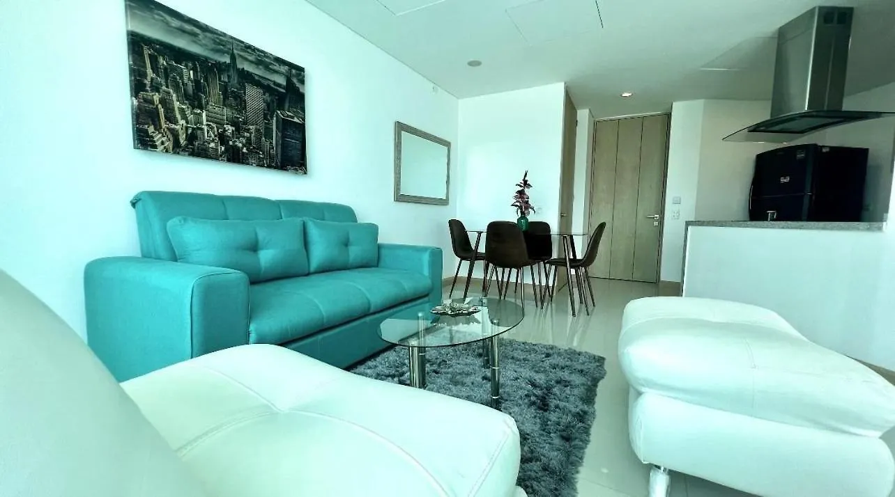 Luxury Apartamento Hilton Wi-Fi, Tv, Piscina Y Gym Barranquilla  Colombia