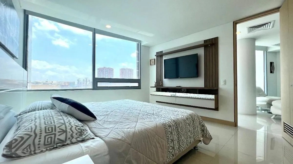 Luxury Apartamento Hilton Wi-Fi, Tv, Piscina Y Gym Barranquilla  Apartment